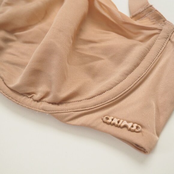 NWT Skims No Show Molded Unlined Balconette Underwire Bra in Clay sz 36B - Picture 4 of 5